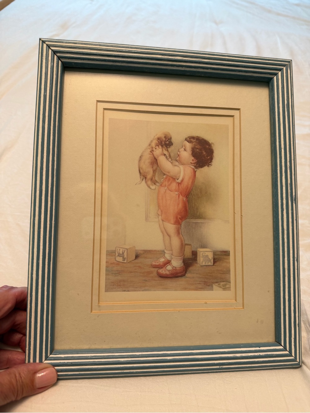 Betsy Pease Guttman “Mine” framed art